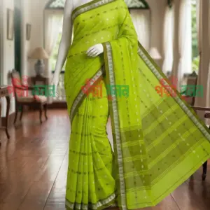 পল্লী বুনন ঐতিহ্যবাহী কটন শাড়ি - (PB-LG-01)